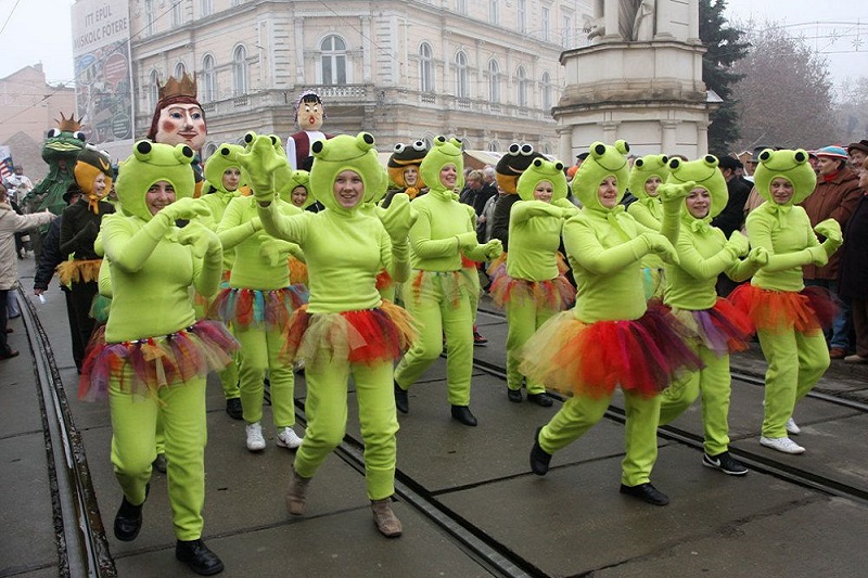 Kocsonyafesztivál Miskolc belvárosában